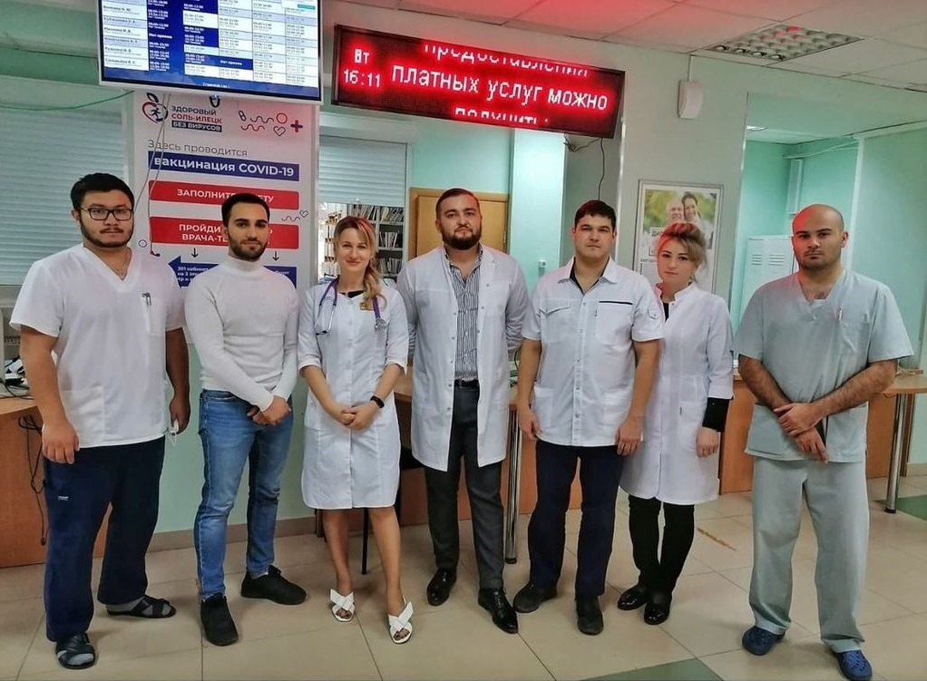 Новые специалисты в Соль-Илецкой межрайонной больнице Оренбургской области