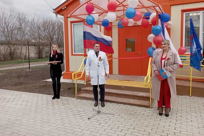В селе Охотское Нижнегорского района Республики Крым открыли модульную врачебную амбулаторию