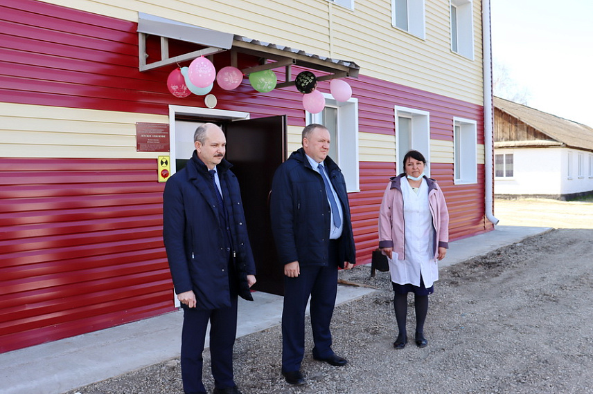 В Краснощёковском районе Алтайского края открылся новый стационар детского отделения ЦРБ