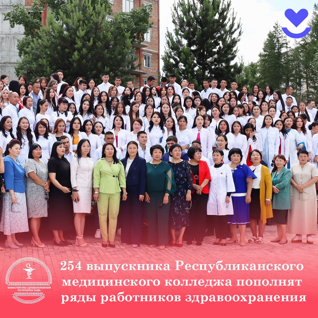 254 выпускника Республиканского медицинского колледжа пополнят ряды работников здравоохранения