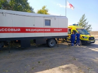 ​Трассовые медпункты продолжают нести службу в Волгоградской области
