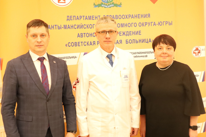 В советской районной больнице будущие врачи встретились с руководством Ханты-Мансийской государственной медицинской академии
