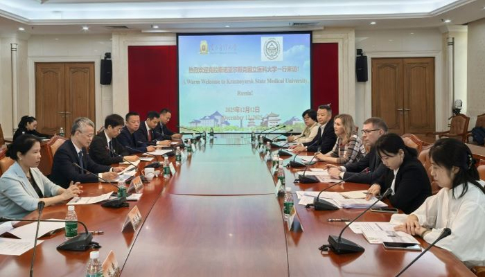 КрасГМУ будет сотрудничать с крупными медицинскими вузами Китая