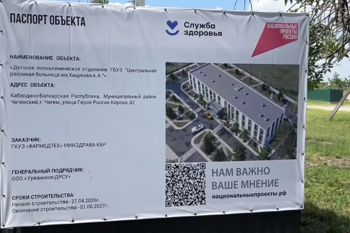 В Чегеме началось строительство детской поликлиники